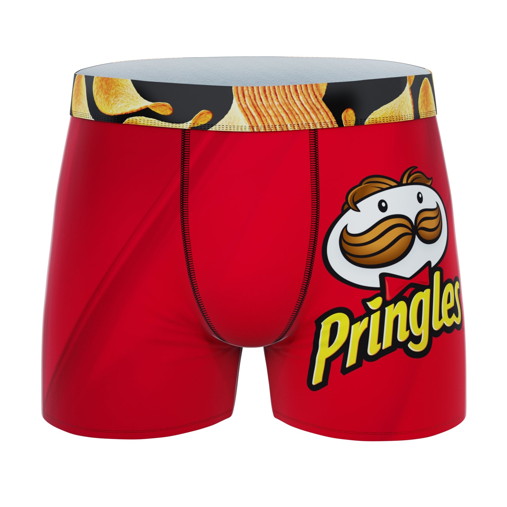 CRAZYBOXER Pringles Chips Tube Men's Boxer Briefs (Creative Packaging)