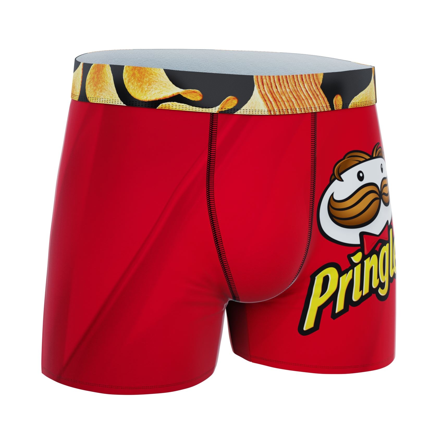 CRAZYBOXER Pringles Chips Tube Men's Boxer Briefs (Creative Packaging)
