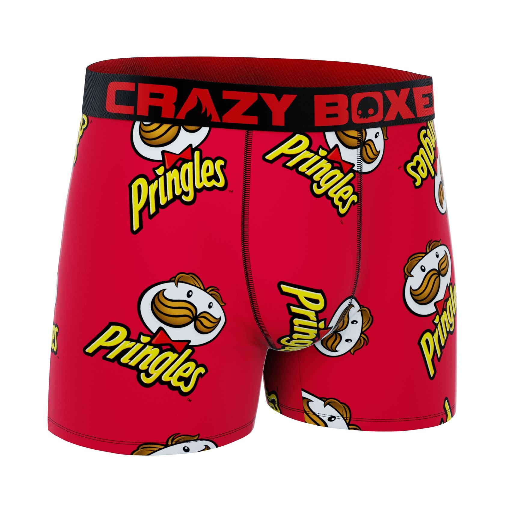 CRAZYBOXER Pringles Faces Men's Boxer Briefs