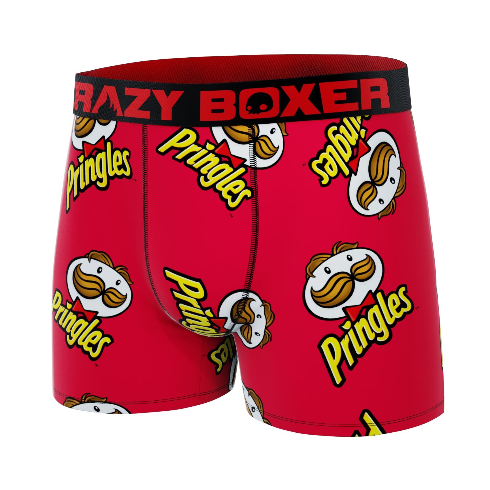 CRAZYBOXER Pringles Faces Men's Boxer Briefs