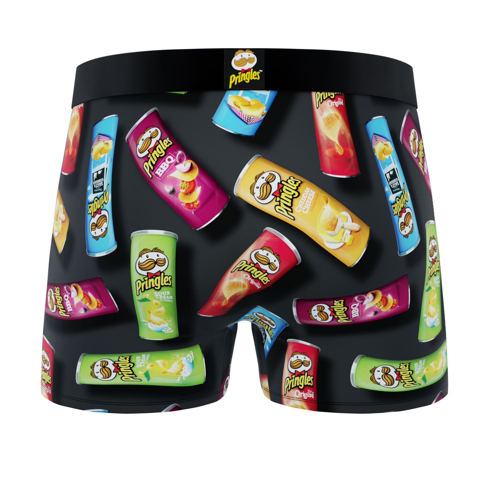 CRAZYBOXER Pringles Tubes Men's Boxer Briefs