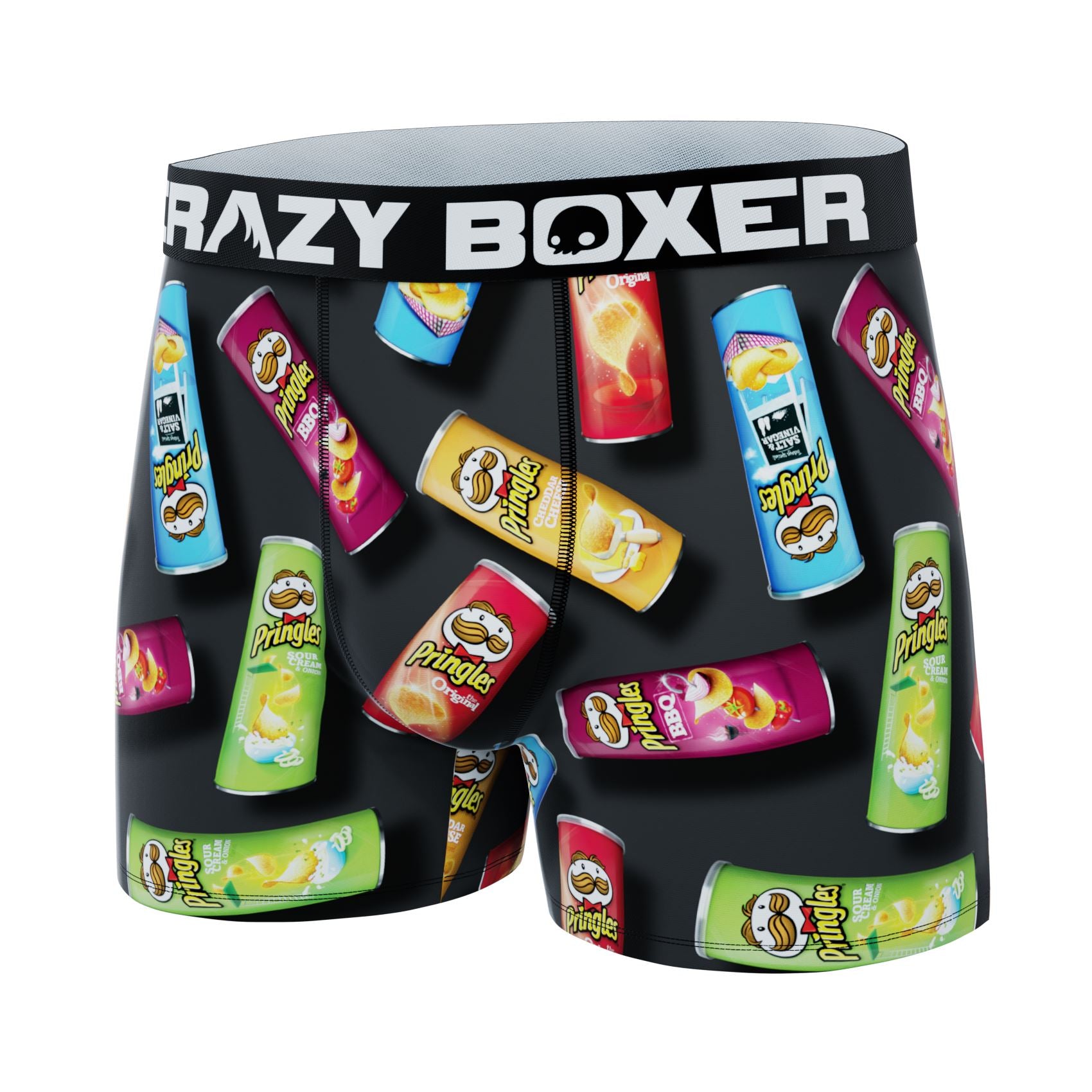 CRAZYBOXER Pringles Tubes Men's Boxer Briefs