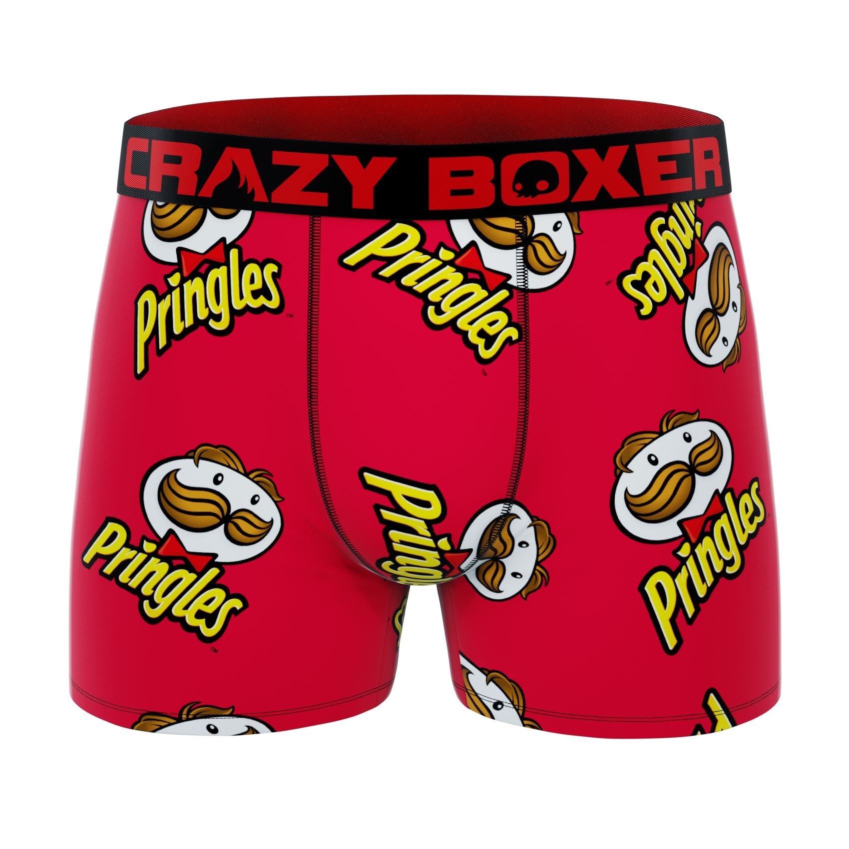 CRAZYBOXER Pringles Chips Men's Boxer Briefs (3 Pack)