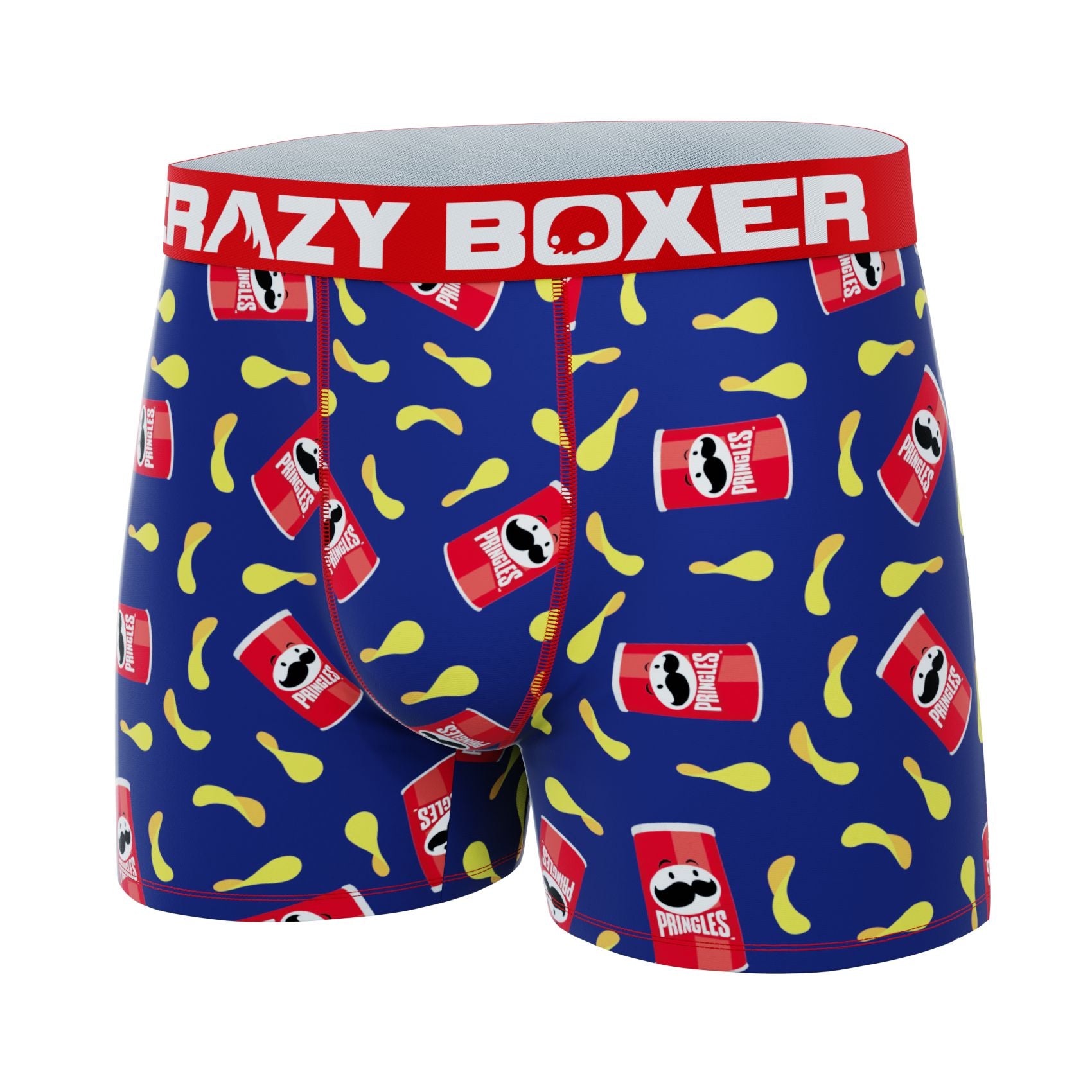 CRAZYBOXER Pringles Chips and Can All over Men's Boxer Briefs