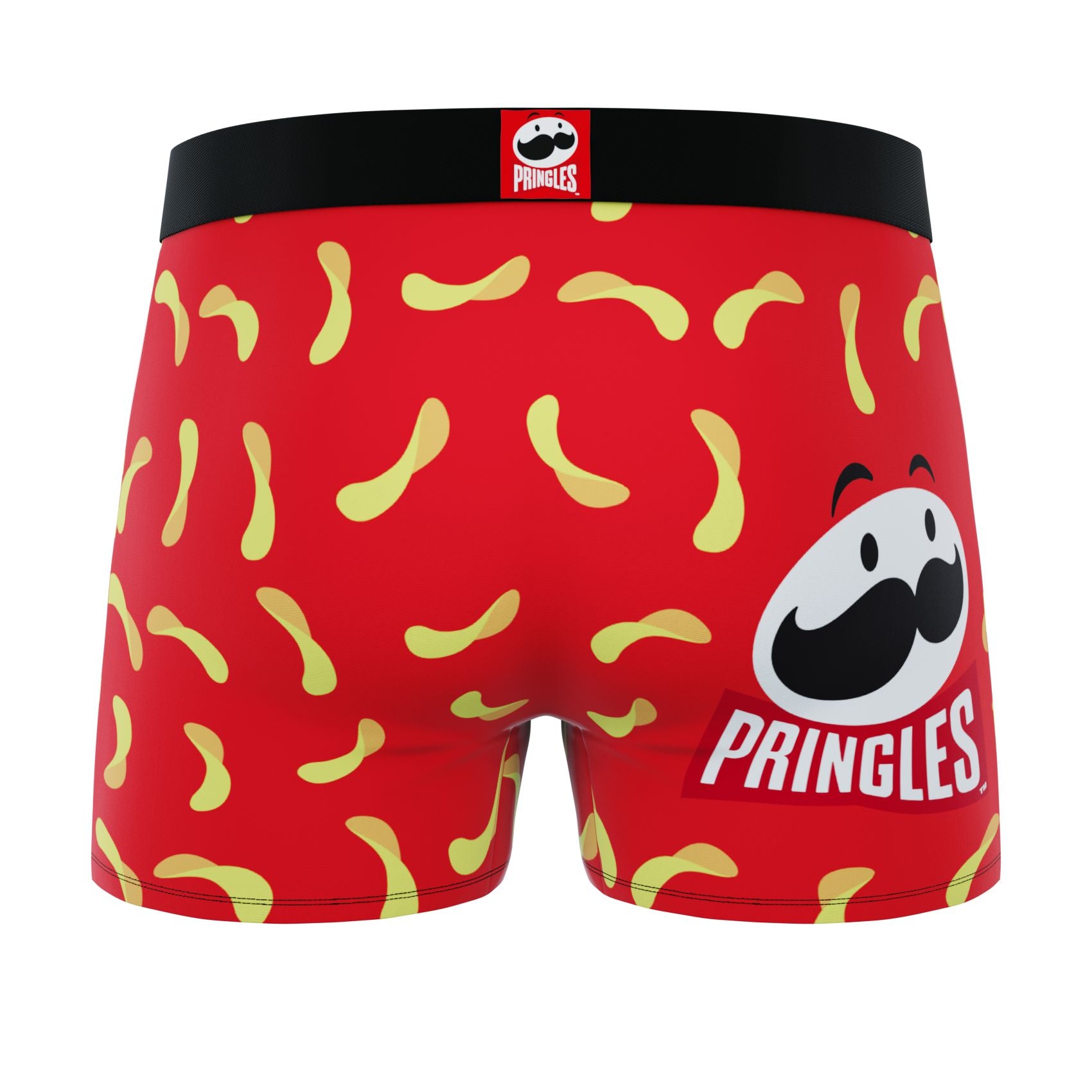 CRAZYBOXER Pringles Chips and Logo Men's Boxer Briefs