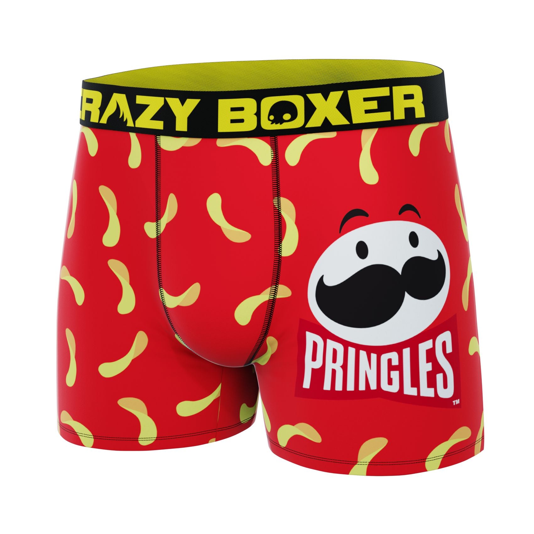 CRAZYBOXER Pringles Chips and Logo Men's Boxer Briefs