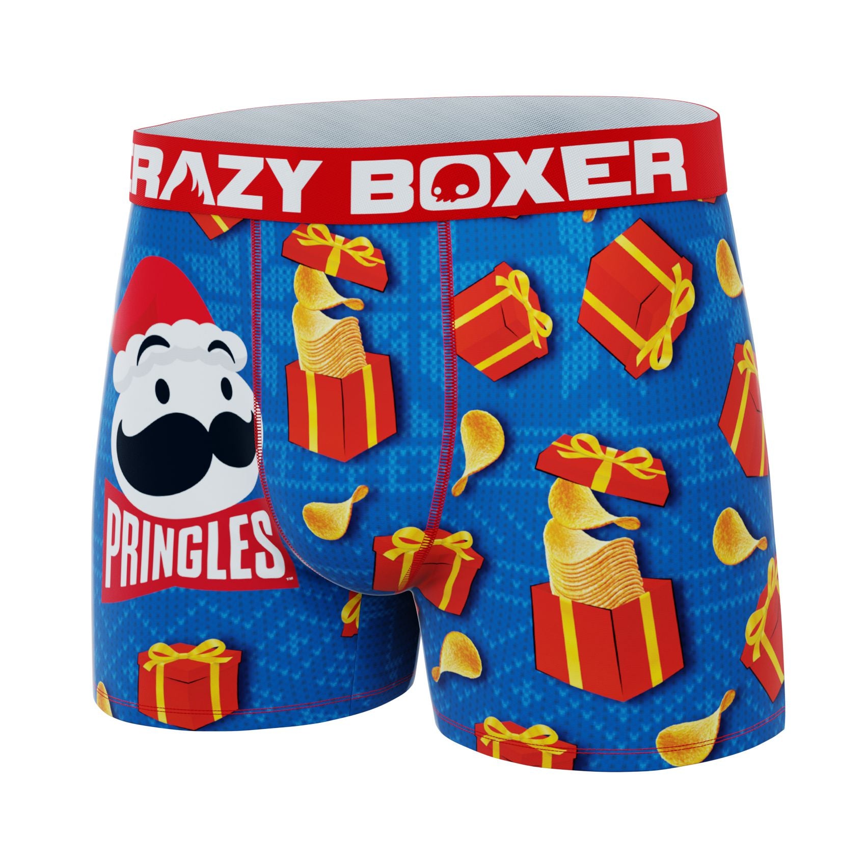 CRAZYBOXER Pringles Gifting Holidays Men's Boxer Briefs