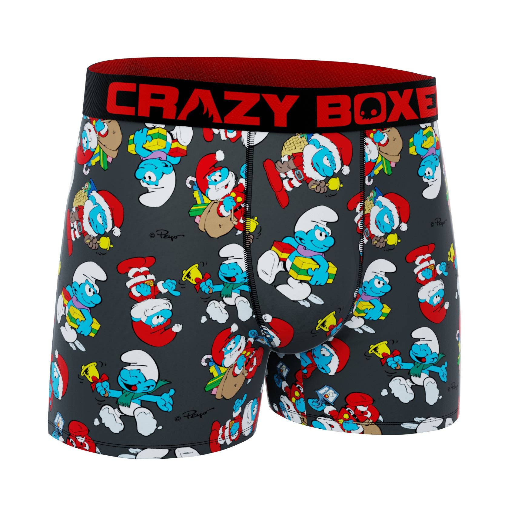 CRAZYBOXER The Smurfs Christmas Men's Boxer Briefs