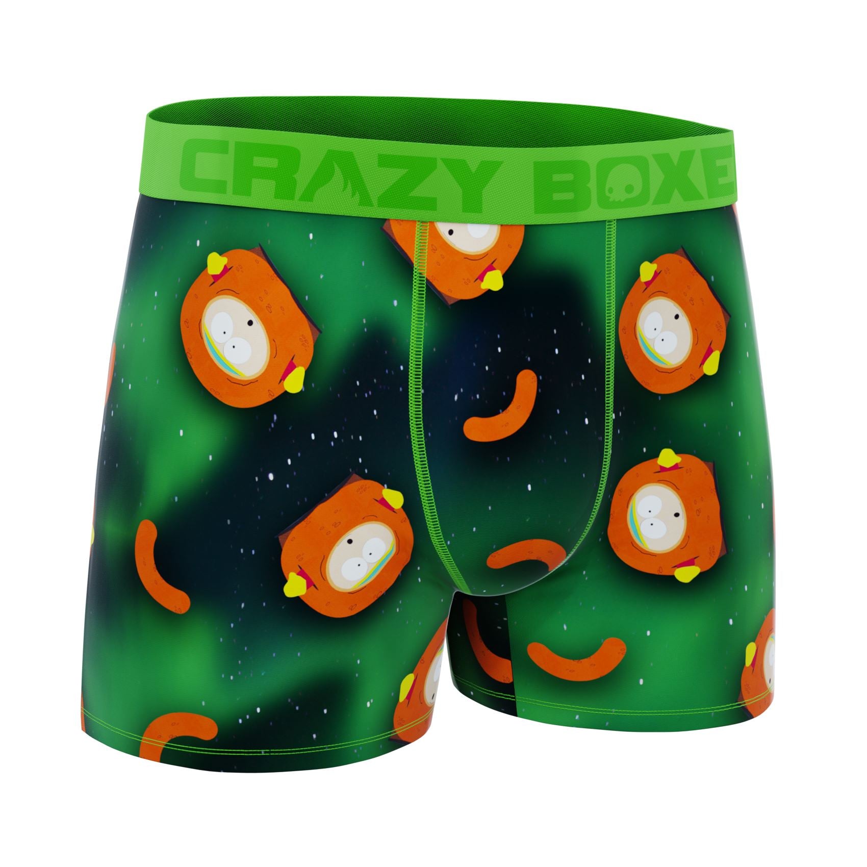 CRAZYBOXER South Park Poofy Men's Boxer Briefs (Creative Packaging)