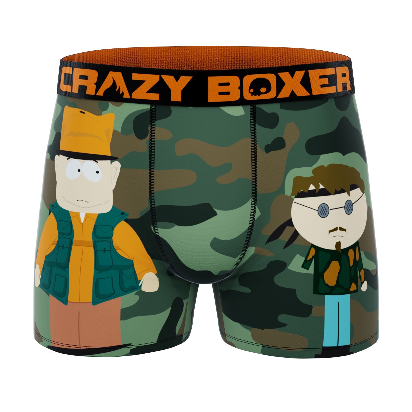 CRAZYBOXER South Park Mili Men's Boxer Briefs (Pack 2)