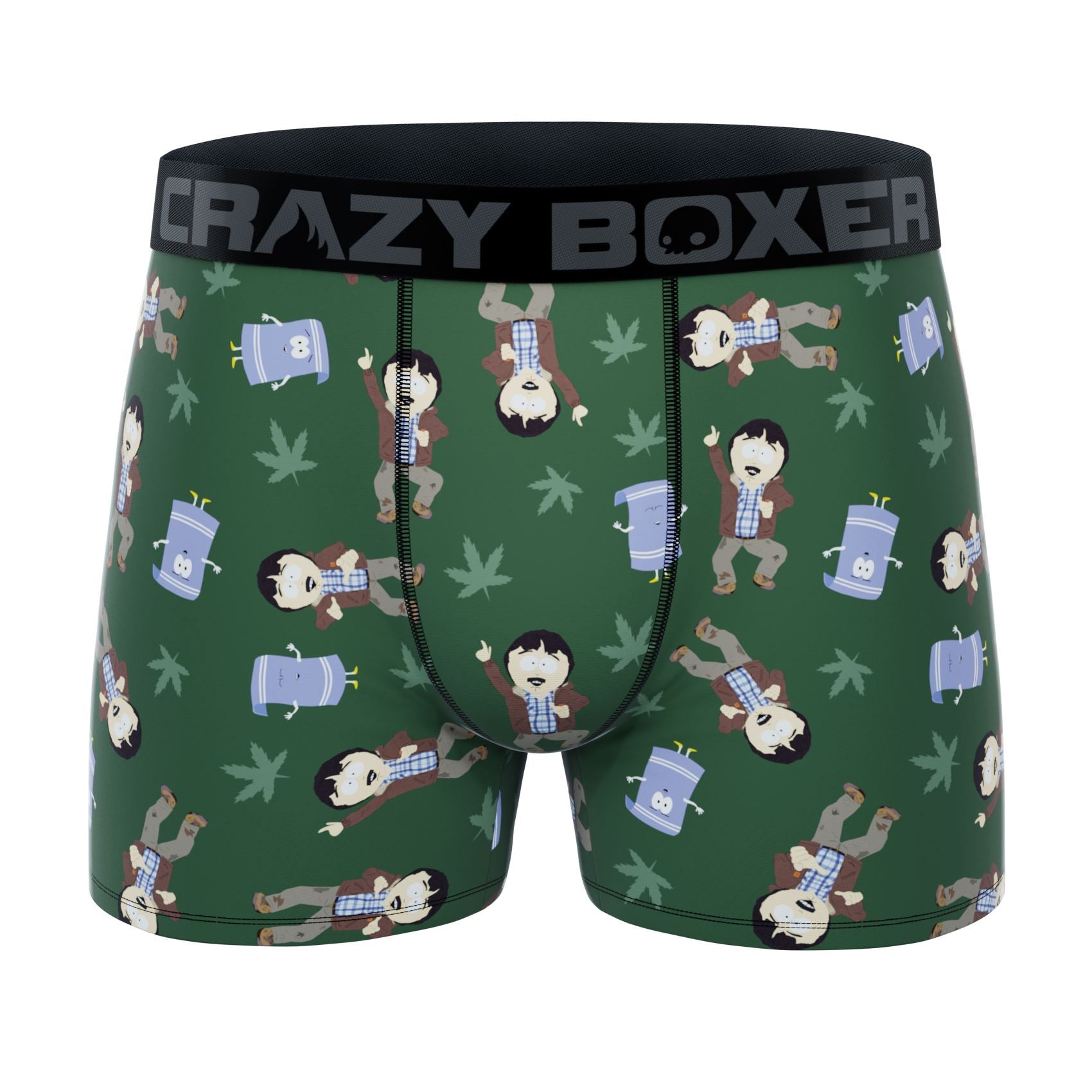 CRAZYBOXER South Park Mili Men's Boxer Briefs (Pack 2)
