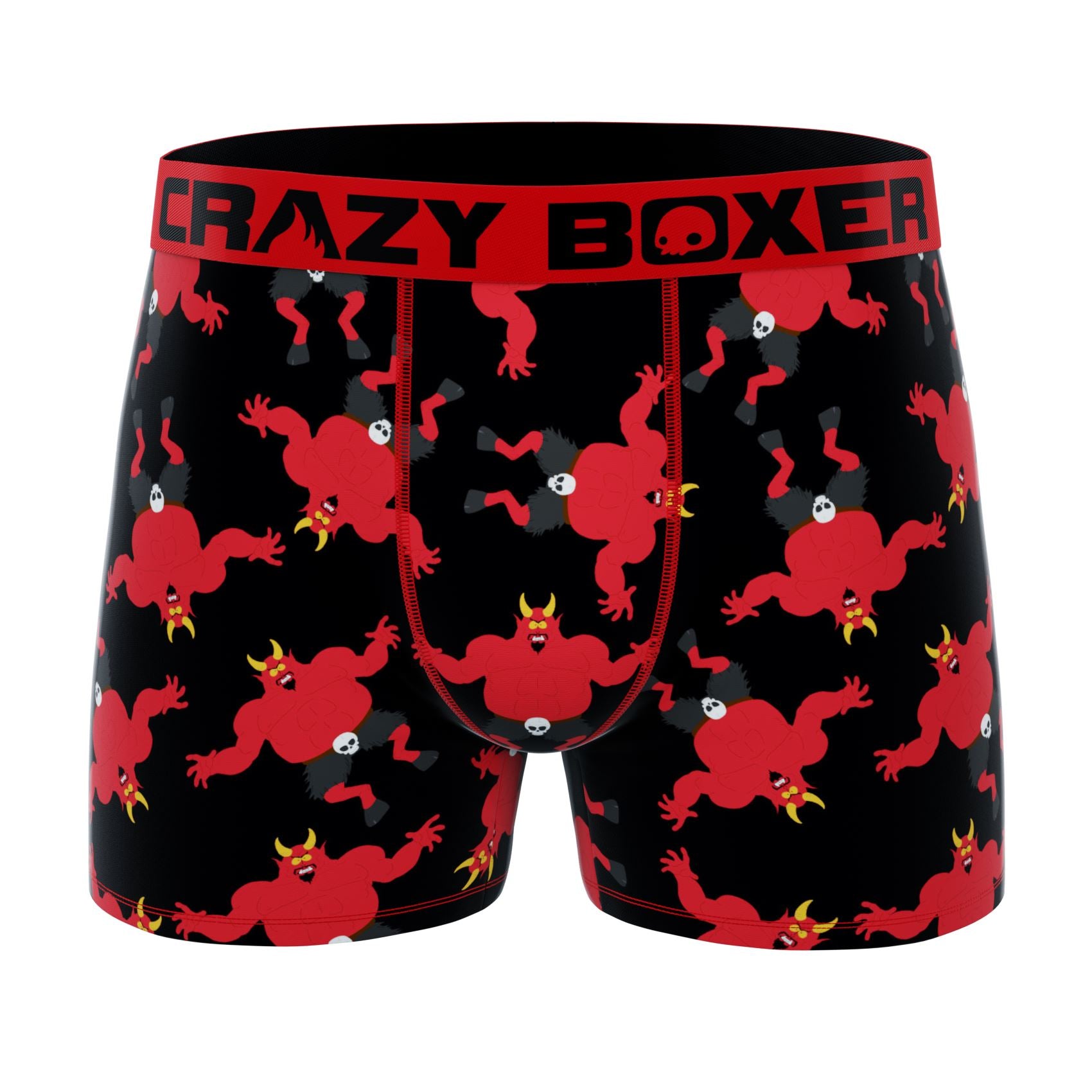 CRAZYBOXER South Park Satan Men's Boxer Briefs (Pack 2)