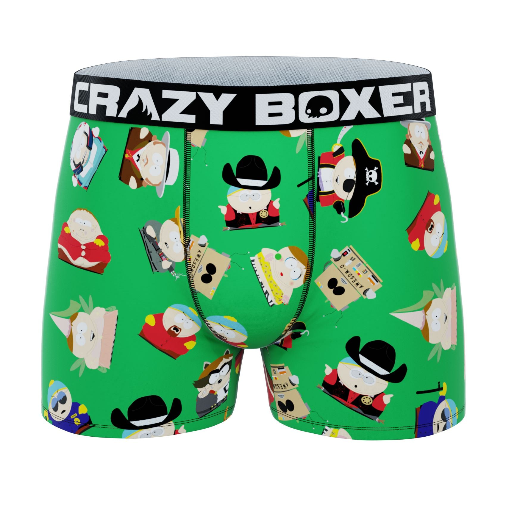 CRAZYBOXER South Park Faces Men's Boxer Briefs (3 Pack)