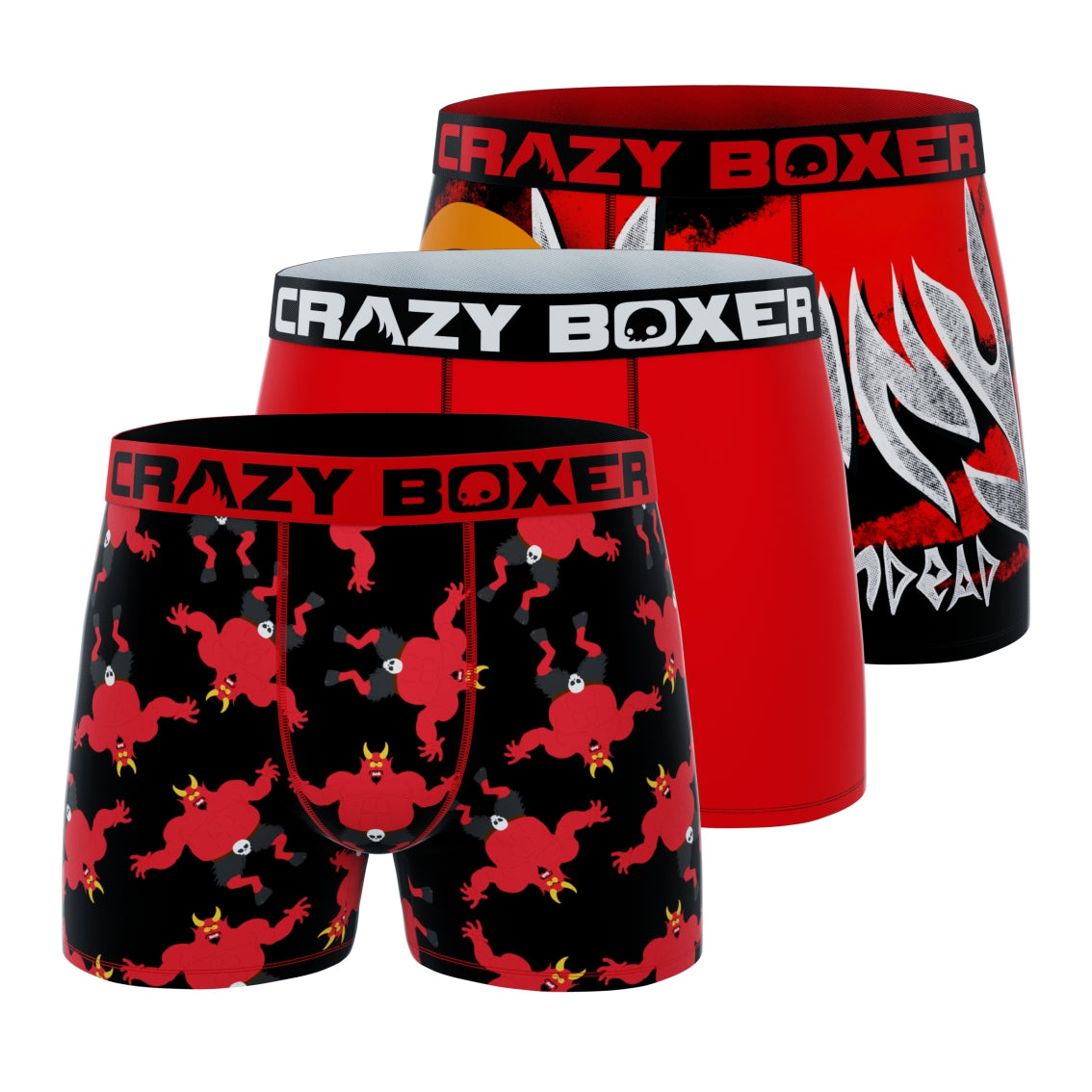 Kenny Metal Rock + Satan + Black - Red
