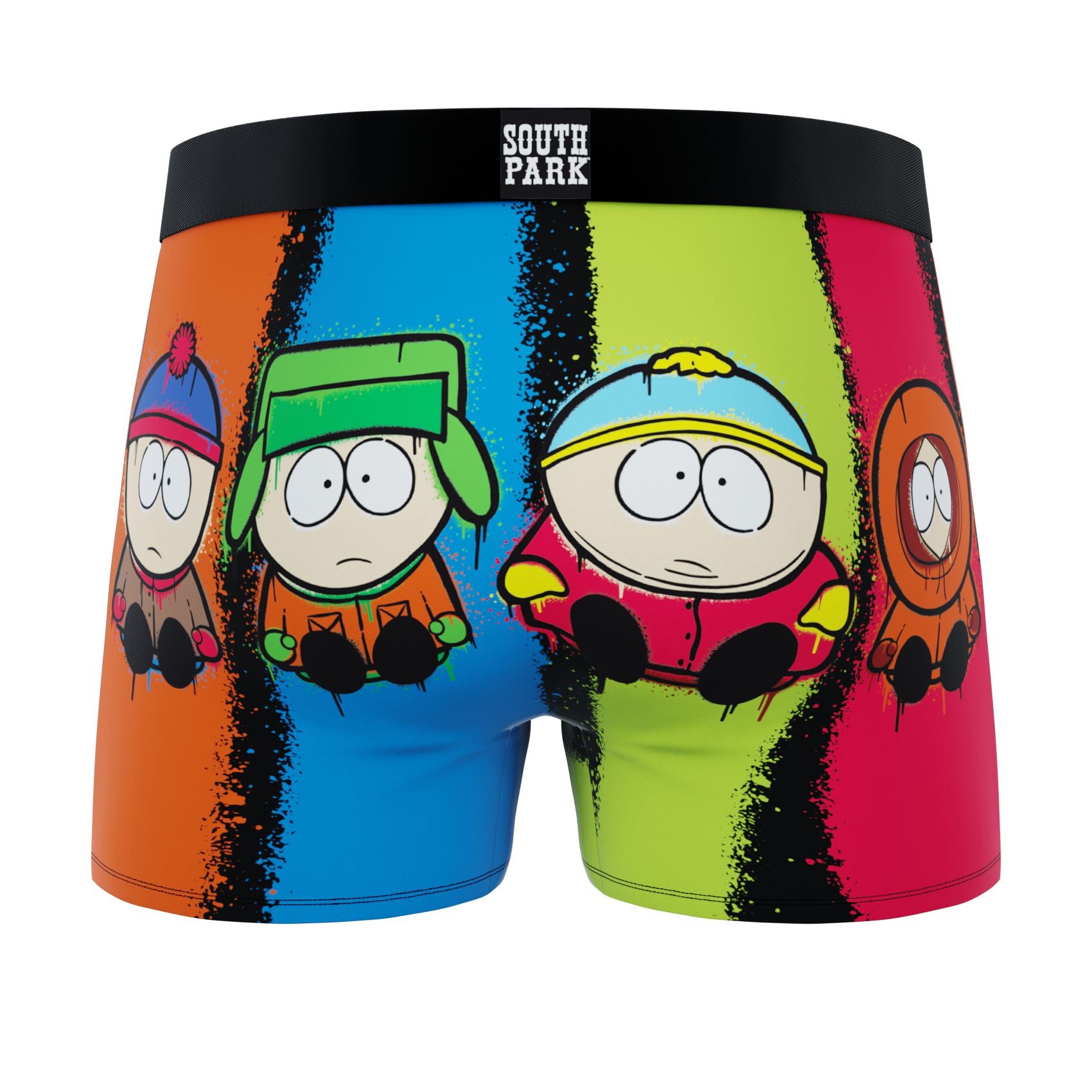 CRAZYBOXER South Park Characters Men's Boxer Briefs (3 Pack)