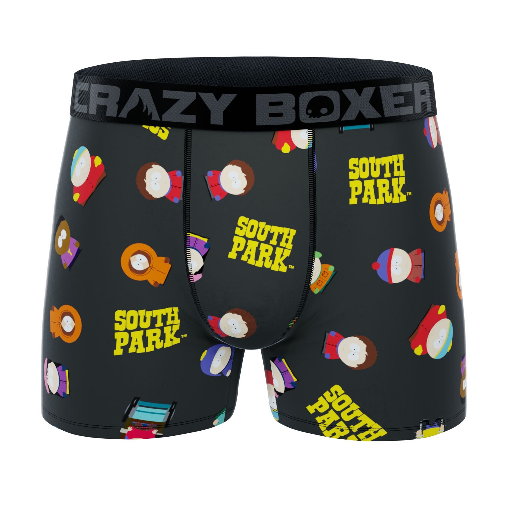 CRAZYBOXER South Park Characters Men's Boxer Briefs (3 Pack)