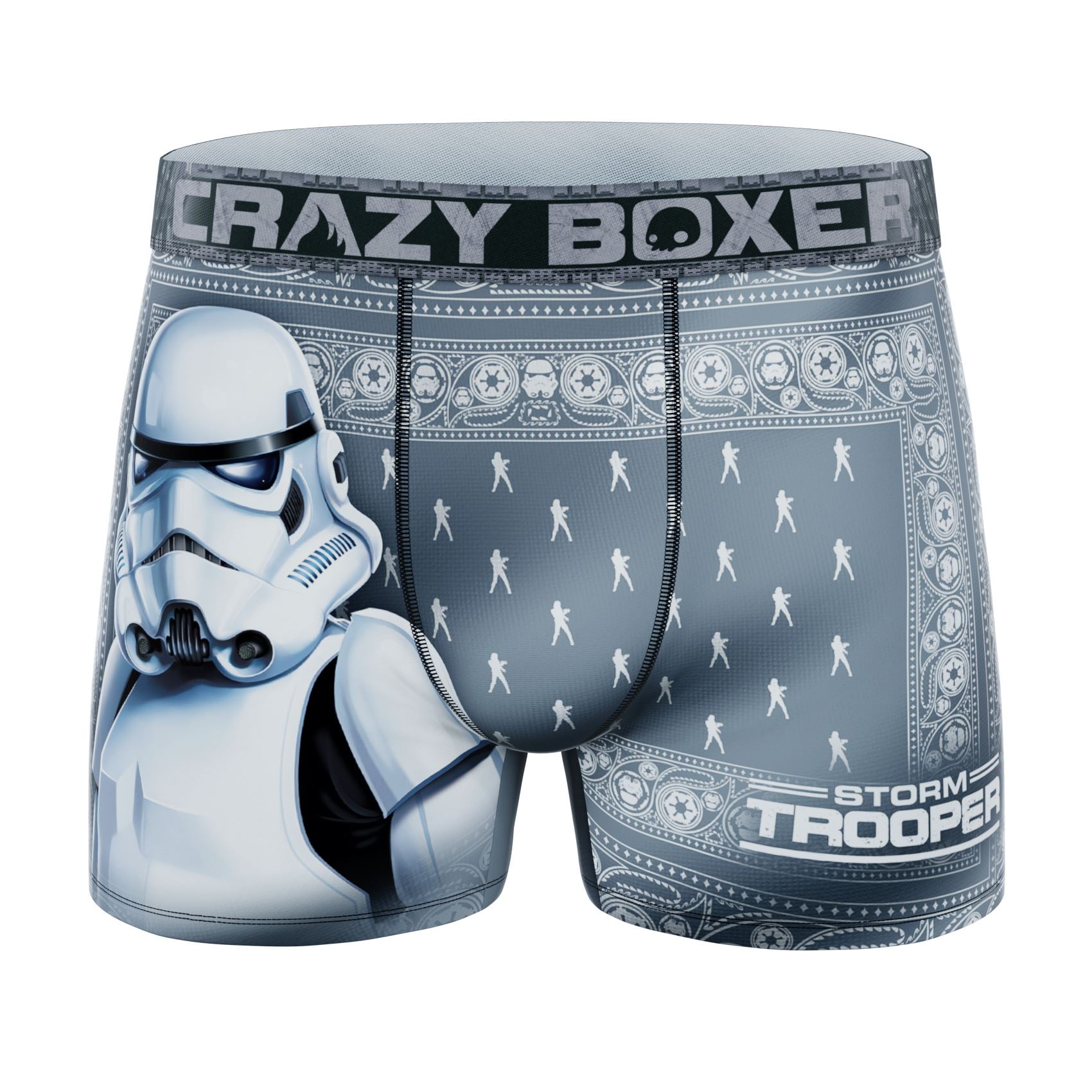 CRAZYBOXER Star Wars Darth Vader Men's Boxer Briefs (2 Pack)