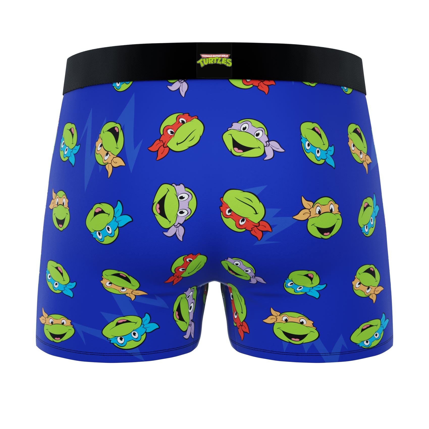 CRAZYBOXER Ninja Turtles Cowabunga + TMNT team Men's Boxer Briefs (2 pack)