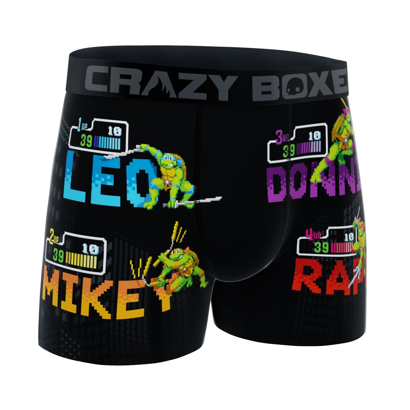 CRAZYBOXER Ninja Turtles Player Men's Boxer Briefs