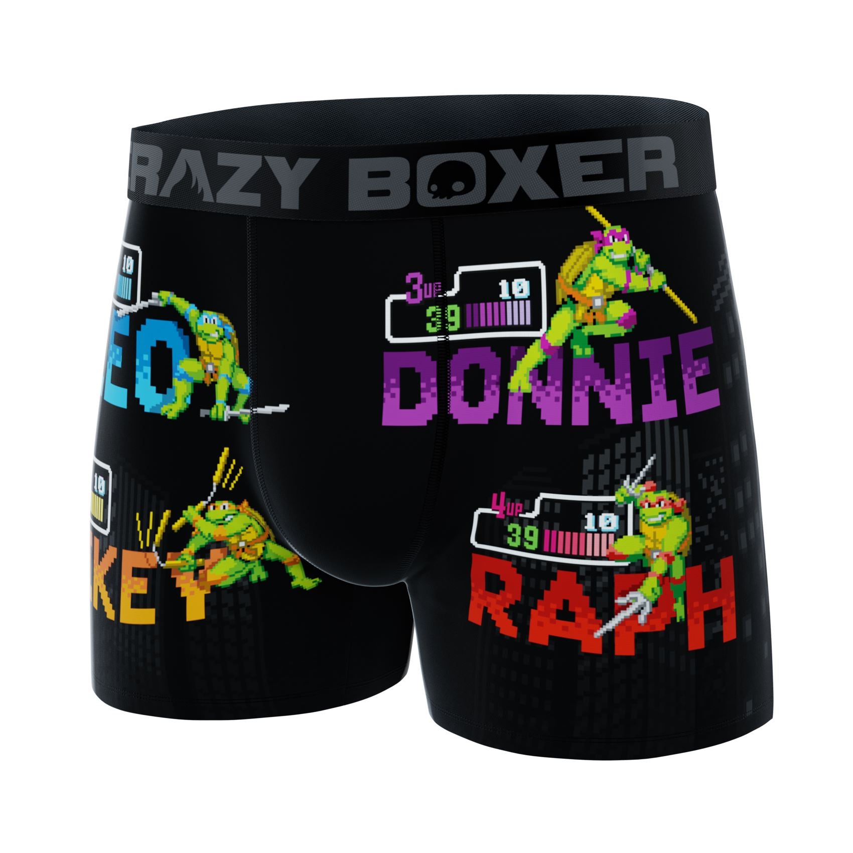 CRAZYBOXER Ninja Turtles Player Men's Boxer Briefs
