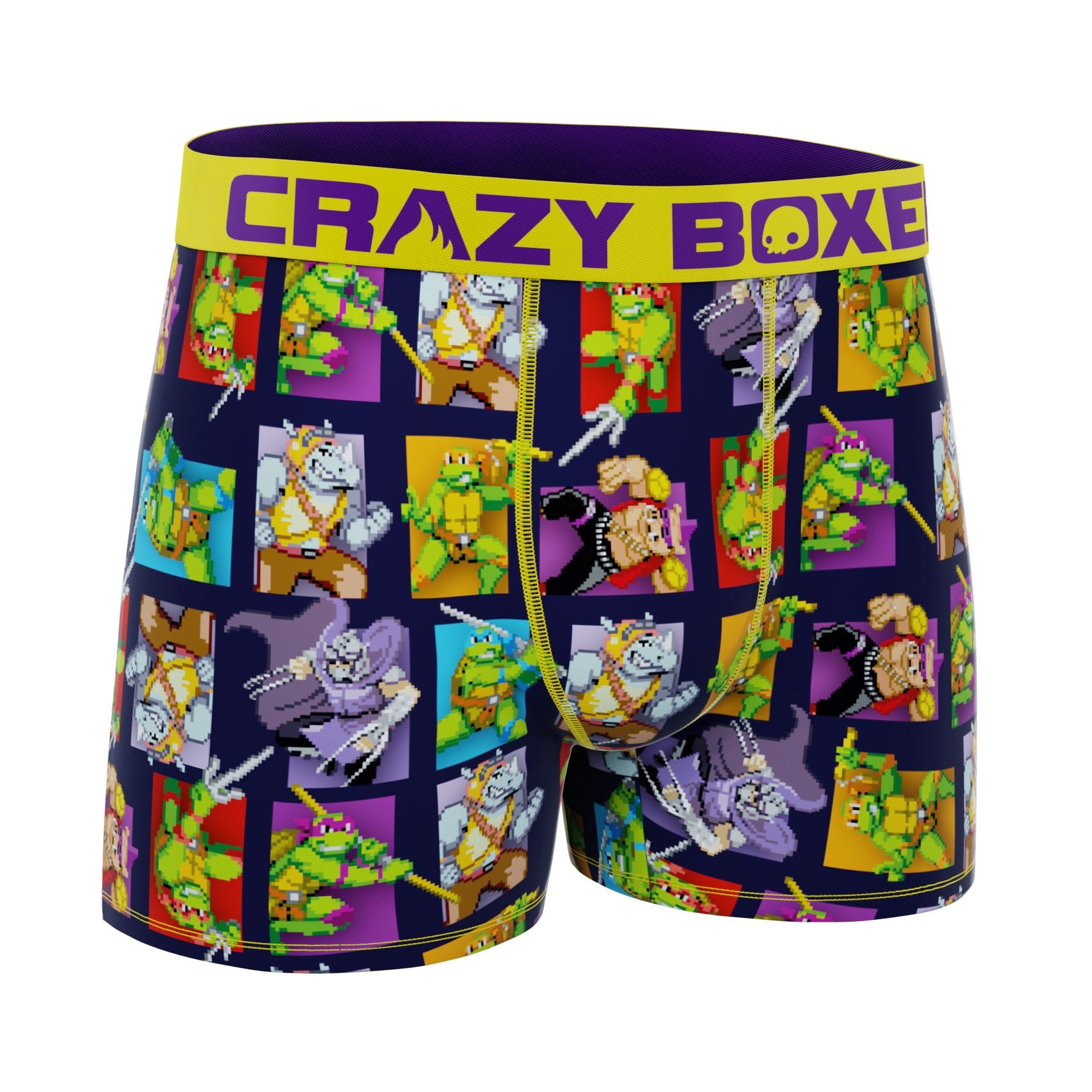 CRAZYBOXER Ninja Turtles in Time Men's Boxer Briefs
