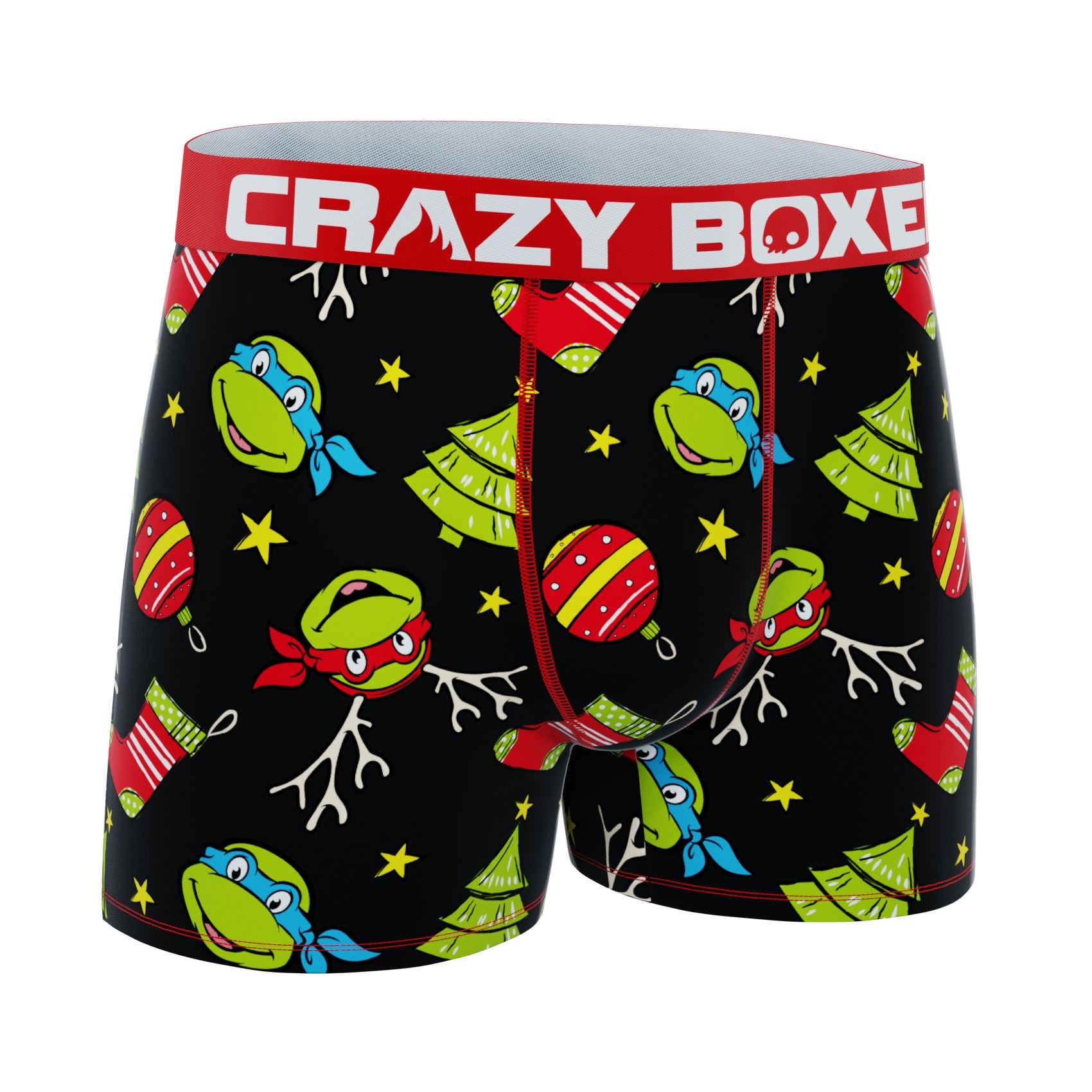 CRAZYBOXER Ninja Turtles Ornaments Men's Boxer Briefs