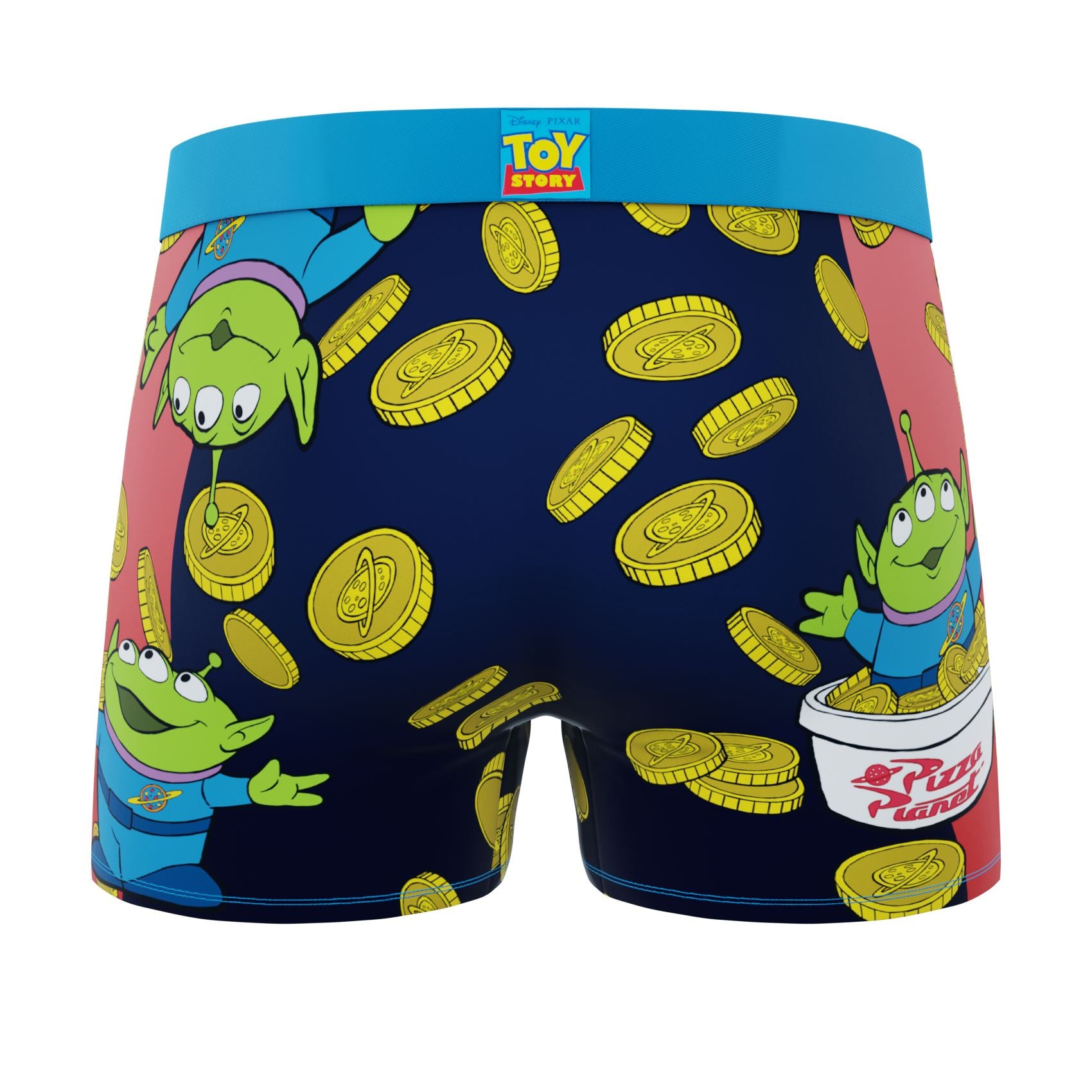 CRAZYBOXER Toy Story Alien Gold Men's Boxer Briefs