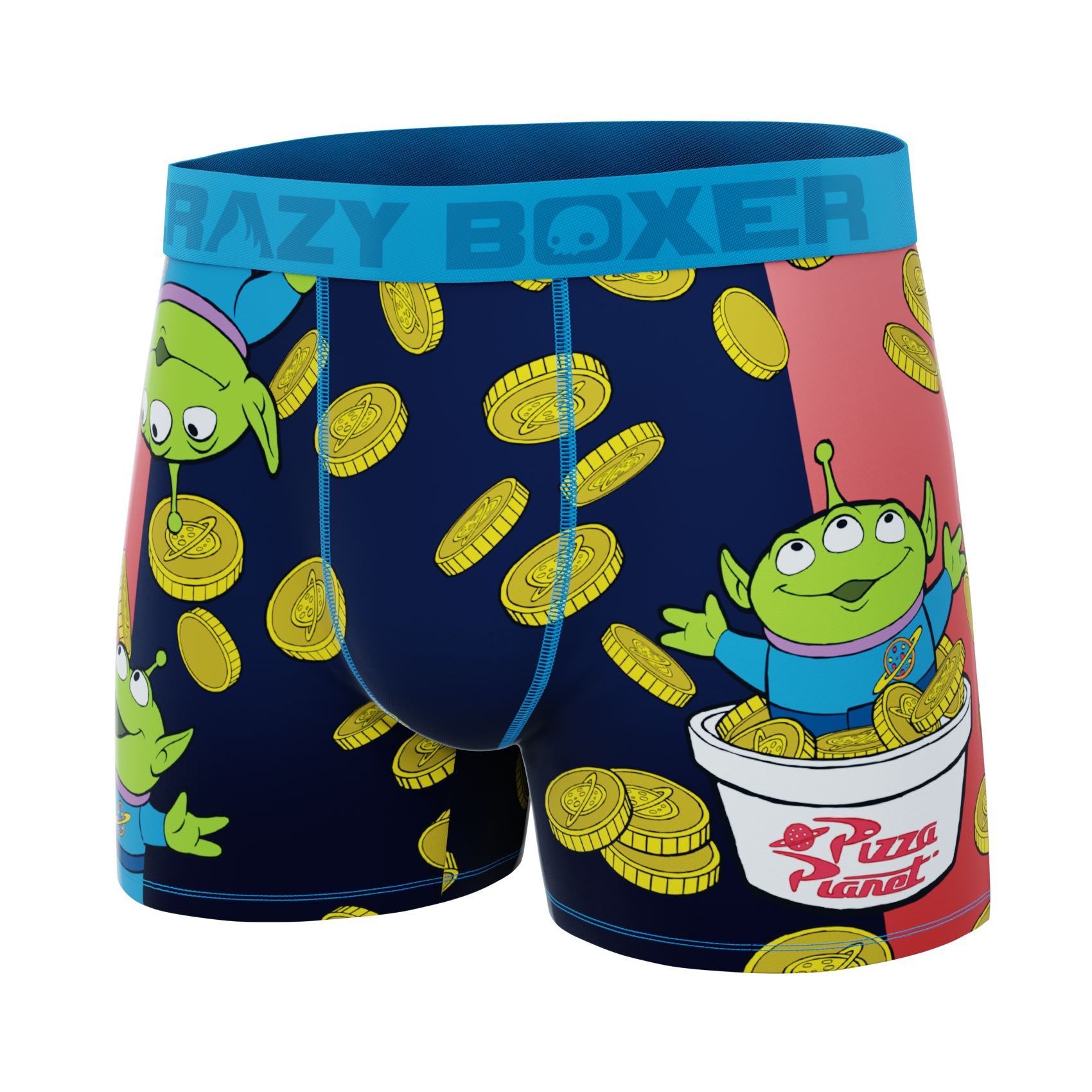 CRAZYBOXER Toy Story Alien Gold Men's Boxer Briefs
