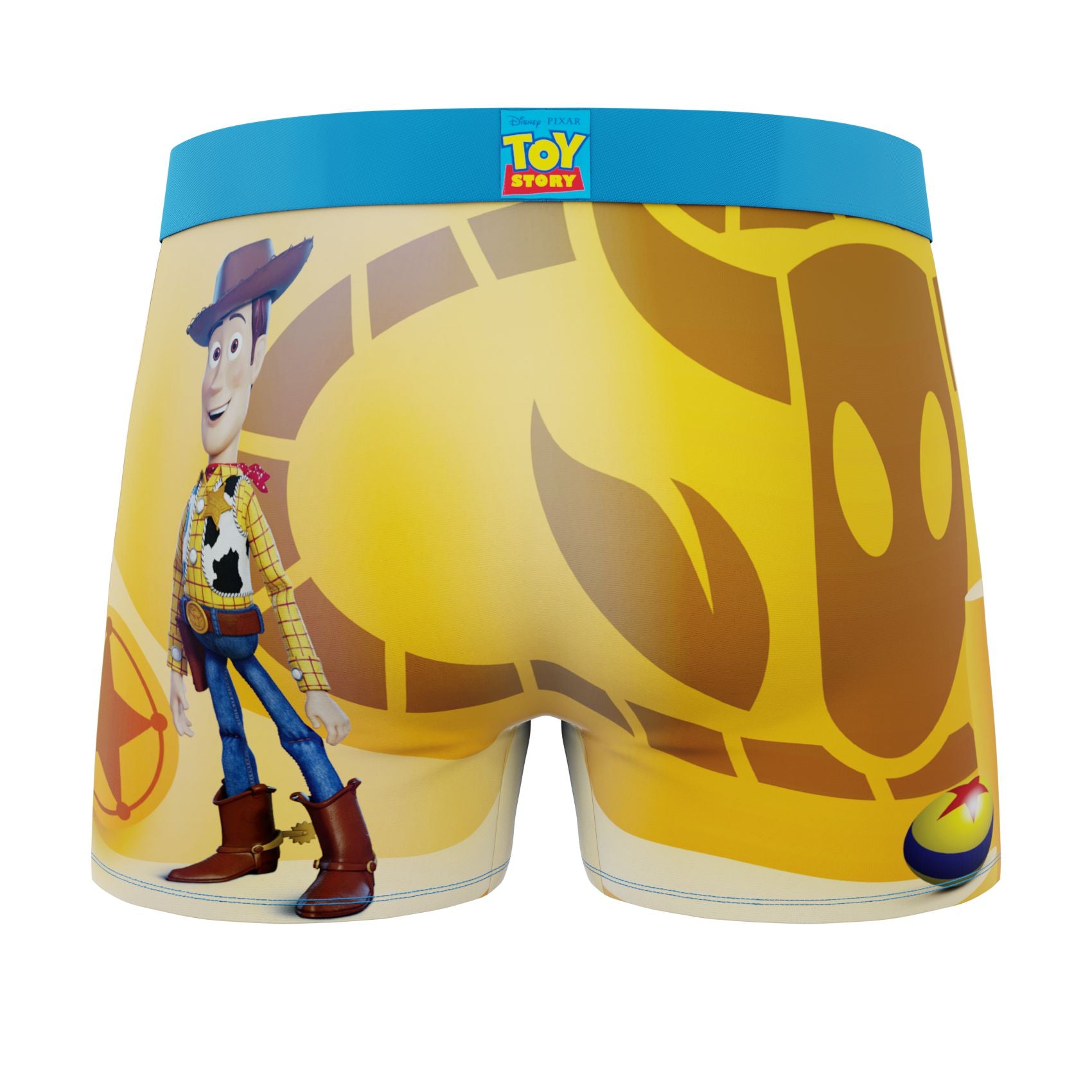 CRAZYBOXER Pixar Toy Story Star Ball Men's Boxer Briefs (Creative Packaging)