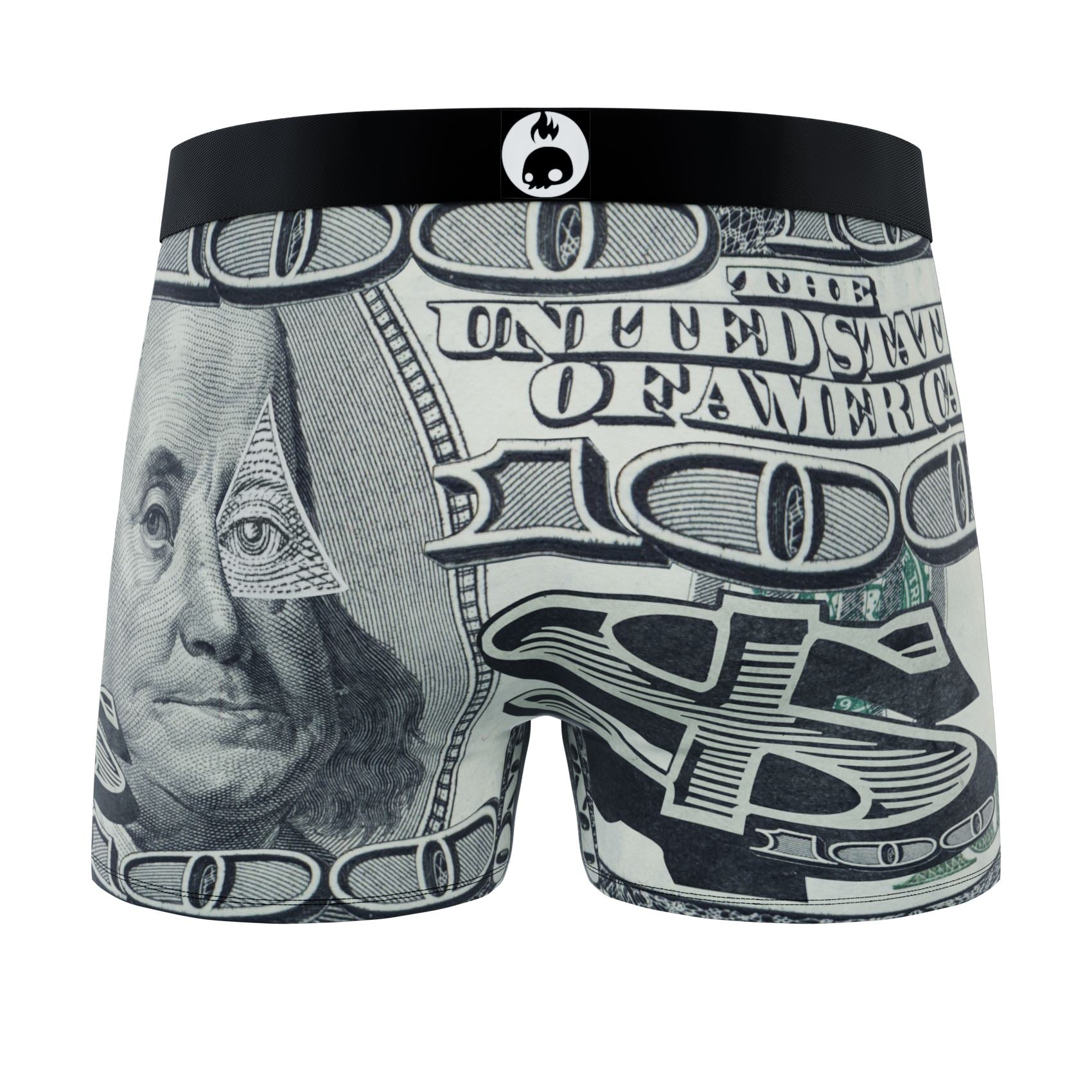CRAZYBOXER Eagle Red Cash Men's Boxer Briefs (3 pack)