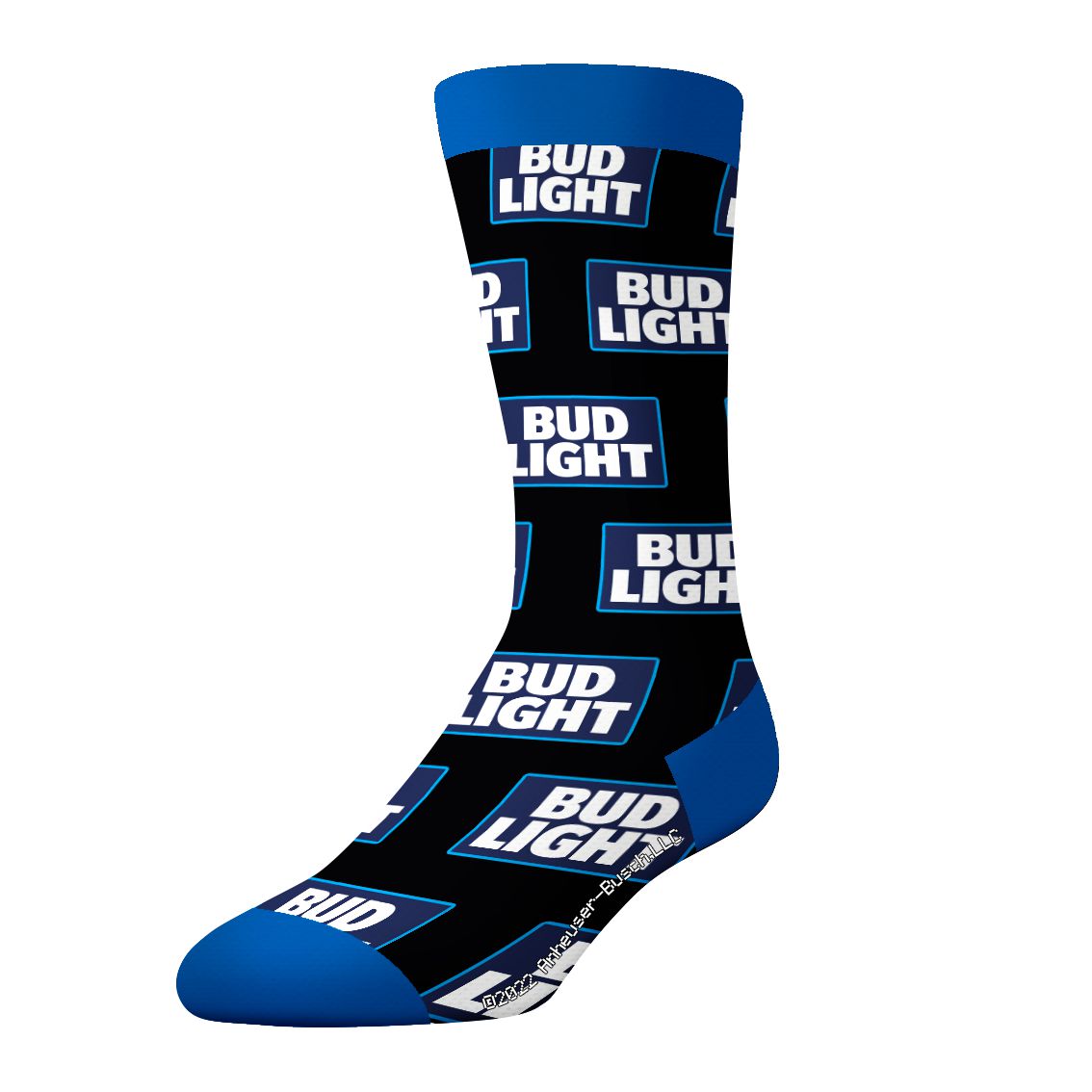 Socks By CRAZYBOXER Bud Light Can and Logo Crew Socks (3 Pack)