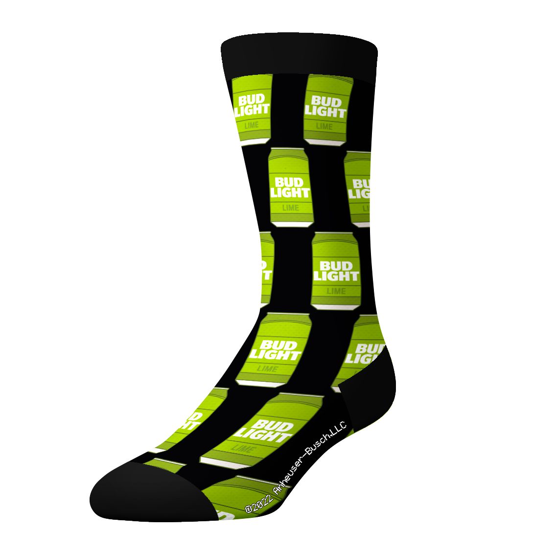 CrazyUniverse Bud Light Lime and Seltzer Crew Socks (3 Pack)