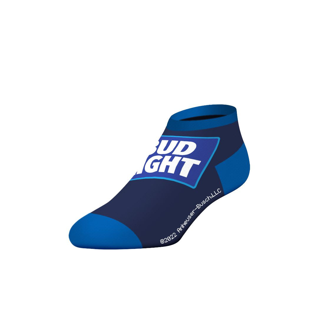 CrazyUniverse Bud Light Logo and Can Low Cut Socks (3 Pack)