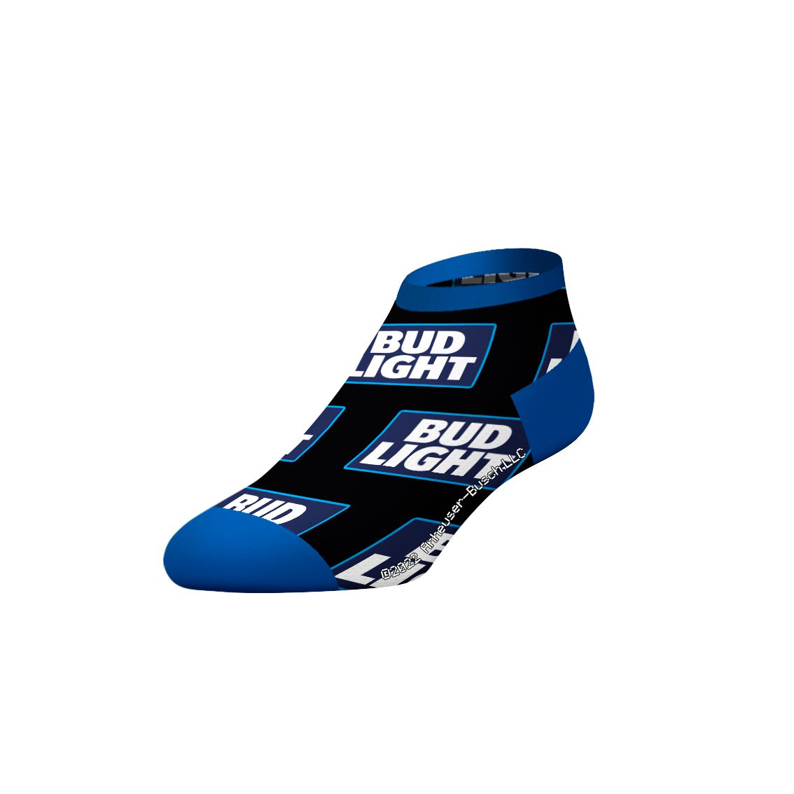 CrazyUniverse Bud Light Can and Logo Low Cut Socks (3 Pack)