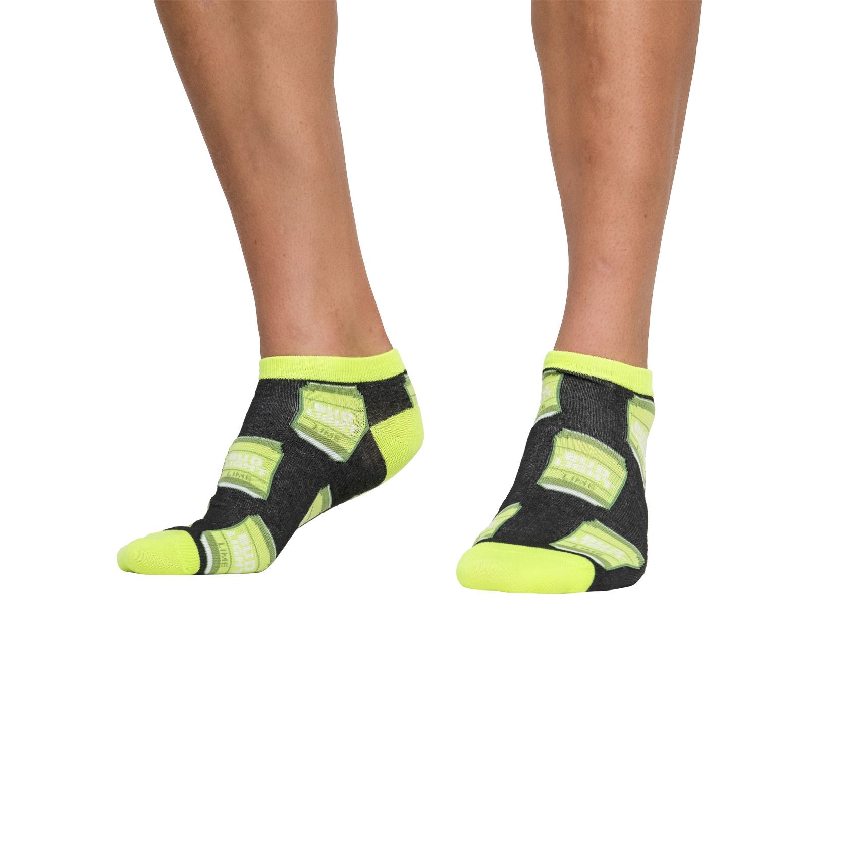 CrazyUniverse Bud Light Lime and Seltzer Low Cut Socks (3 Pack)