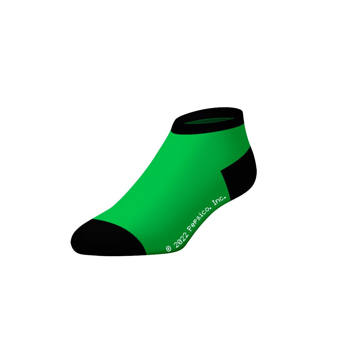 Socks By CRAZYBOXER Mountain Dew Logo and Green Low Cut Socks (3 Pack)
