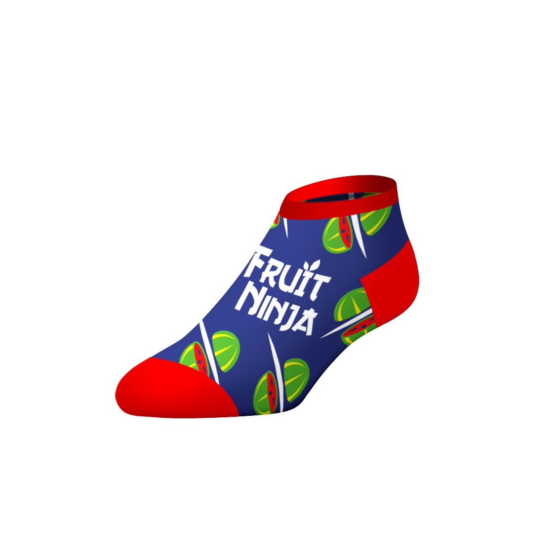 CrazyUniverse Fruit Ninja Fruit Combo Kids Low Cut Socks (3 Pack)