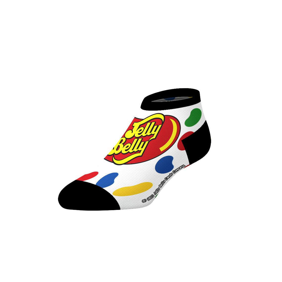 CrazyUniverse Jelly Belly Logo and Candies Low Cut Socks (3 Pack)