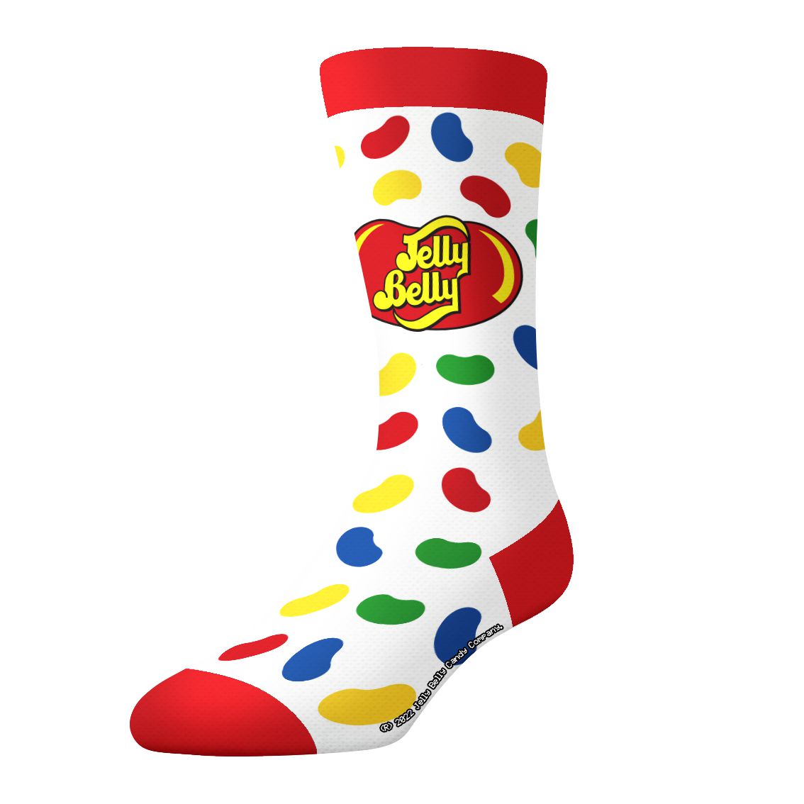 CrazyUniverse Jelly Belly Logo and Candies Kids Crew Socks (3 Pack)