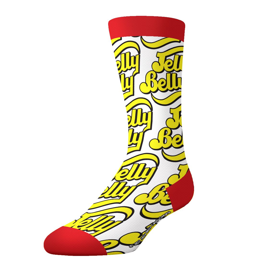 CrazyUniverse Jelly Belly Logo and Candies Kids Crew Socks (3 Pack)