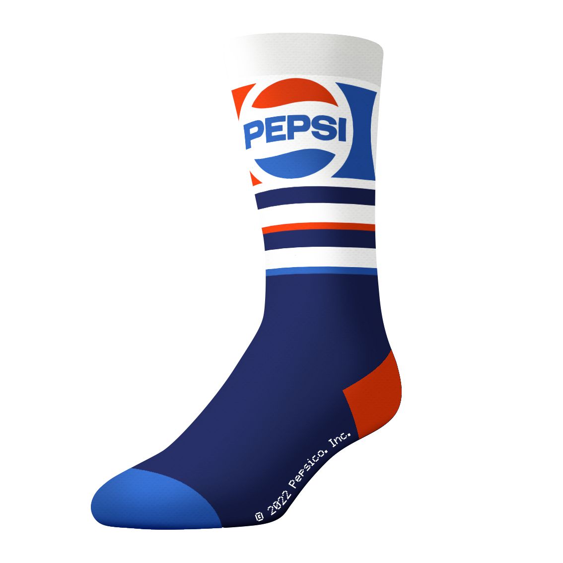 Socks By CRAZYBOXER Pepsi Logo Crew Socks (3 Pack)