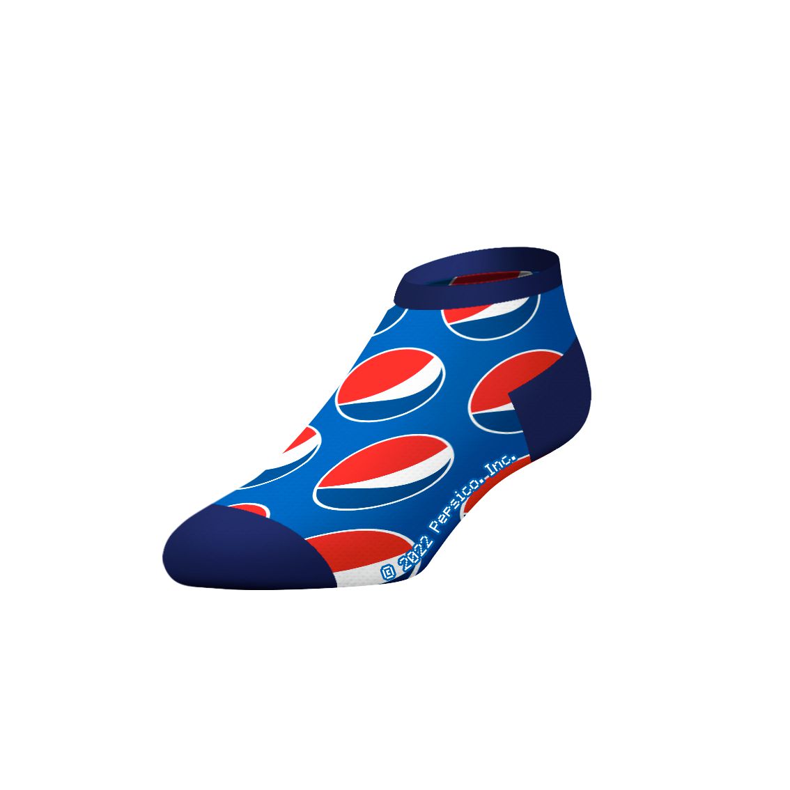 CrazyUniverse Pepsi Logo and Lid Low Cut Socks (3 Pack)