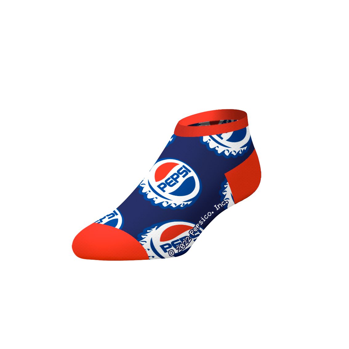CrazyUniverse Pepsi Logo and Lid Low Cut Socks (3 Pack)