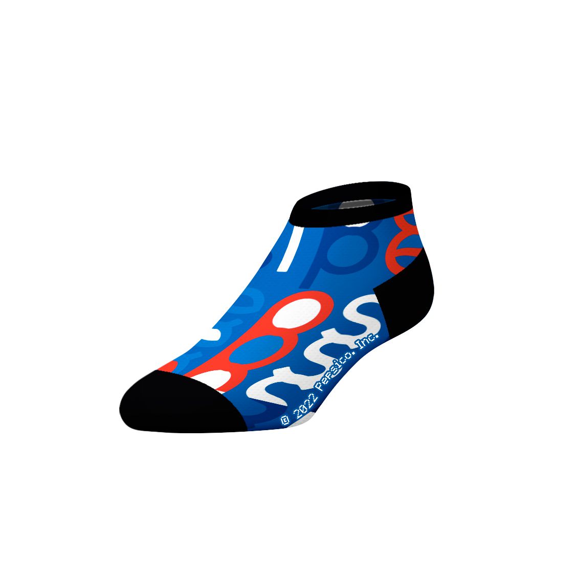CrazyUniverse Pepsi Logo Low Cut Socks (3 Pack)