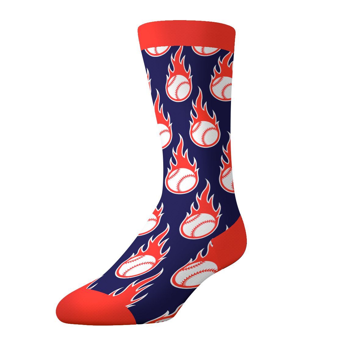 CrazyUniverse Baseball Long Crew Socks (3 Pack)