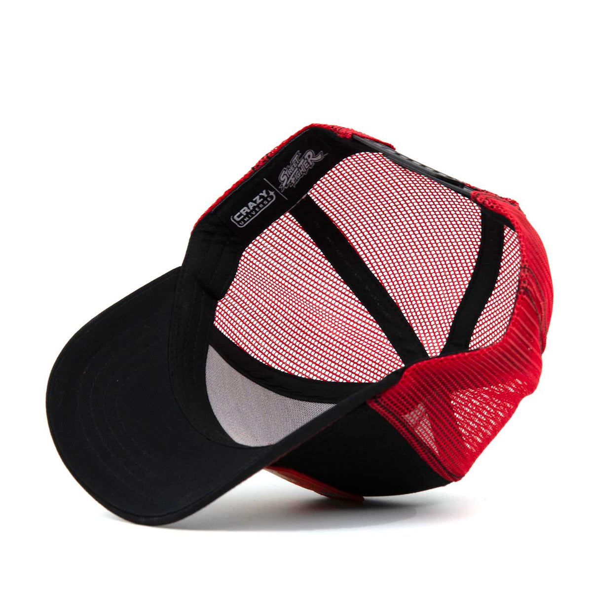 CRAZYUNIVERSE Street Fighter Ken Trucker Hat | CRAZYBOXER
