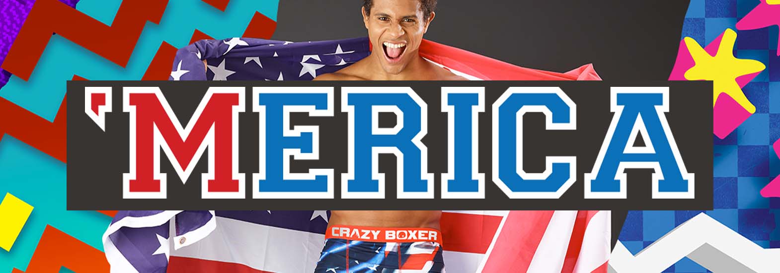 Mens Boxer Briefs America