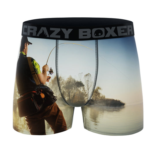 CRAZYBOXER All  Stars Fish Men's Boxer Briefs