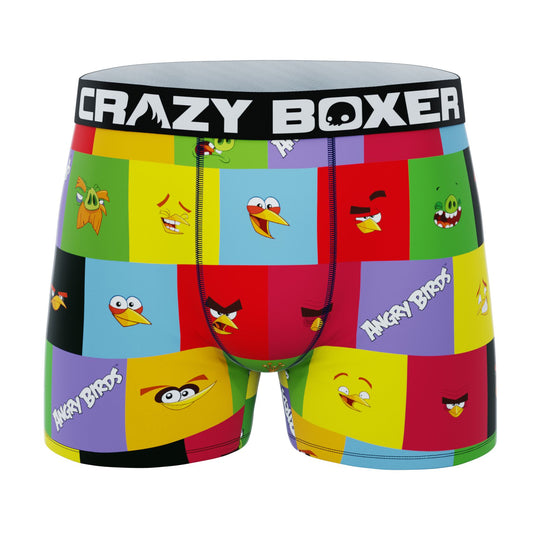 CRAZYBOXER Angry Birds Men's Boxer Briefs