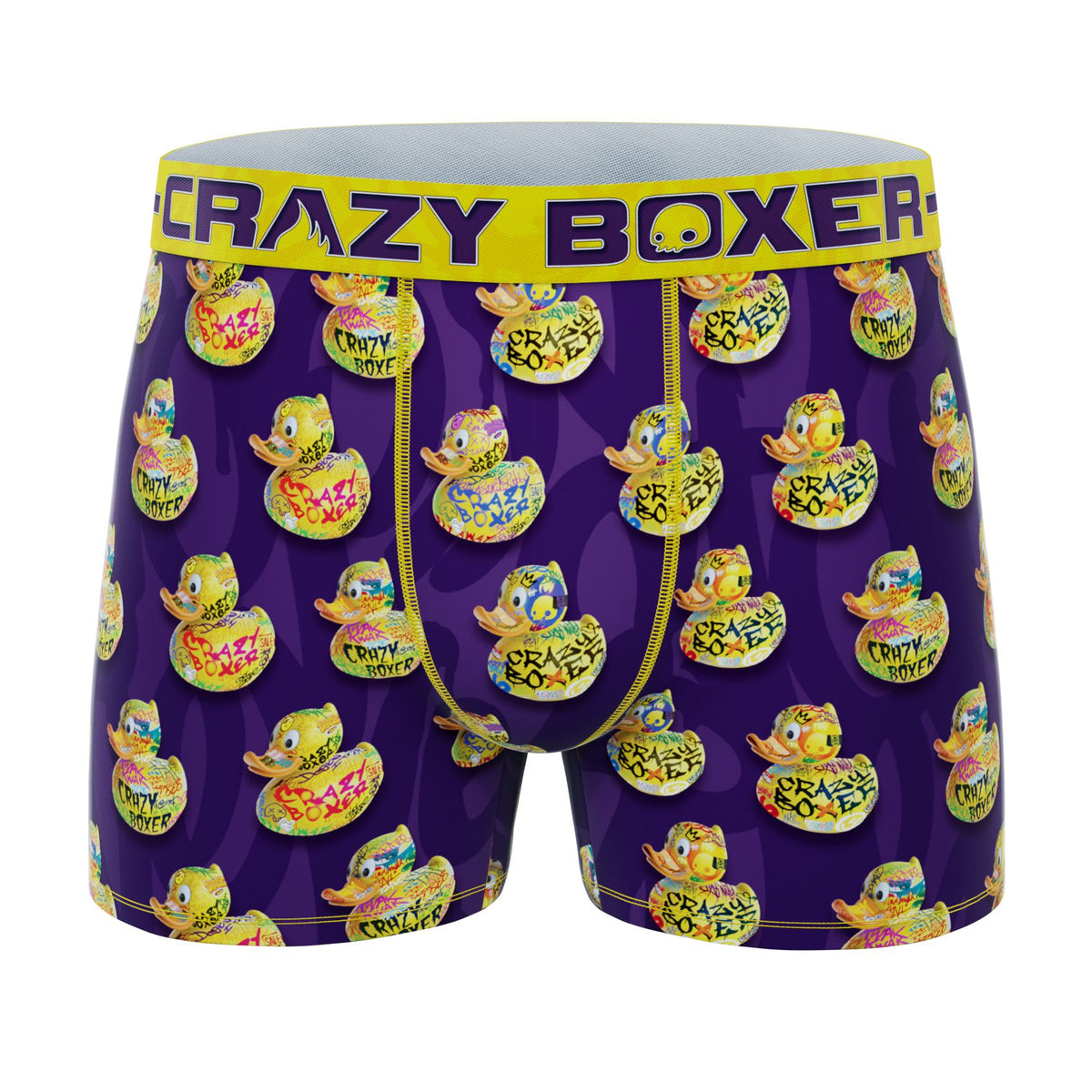 CRAZYBOXER Animals Duck Men's Boxer Briefs | CRAZYBOXER